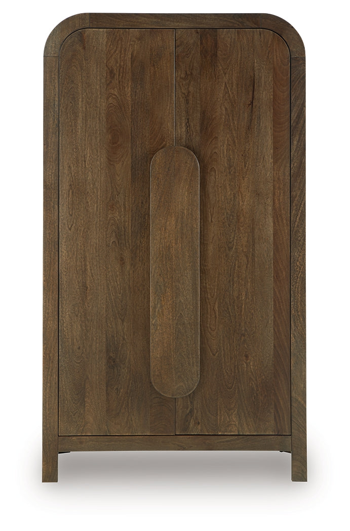 Thoren Medium Brown Accent Cabinet - A4000699