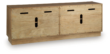 Timkins White Washed Accent Cabinet - A4000700
