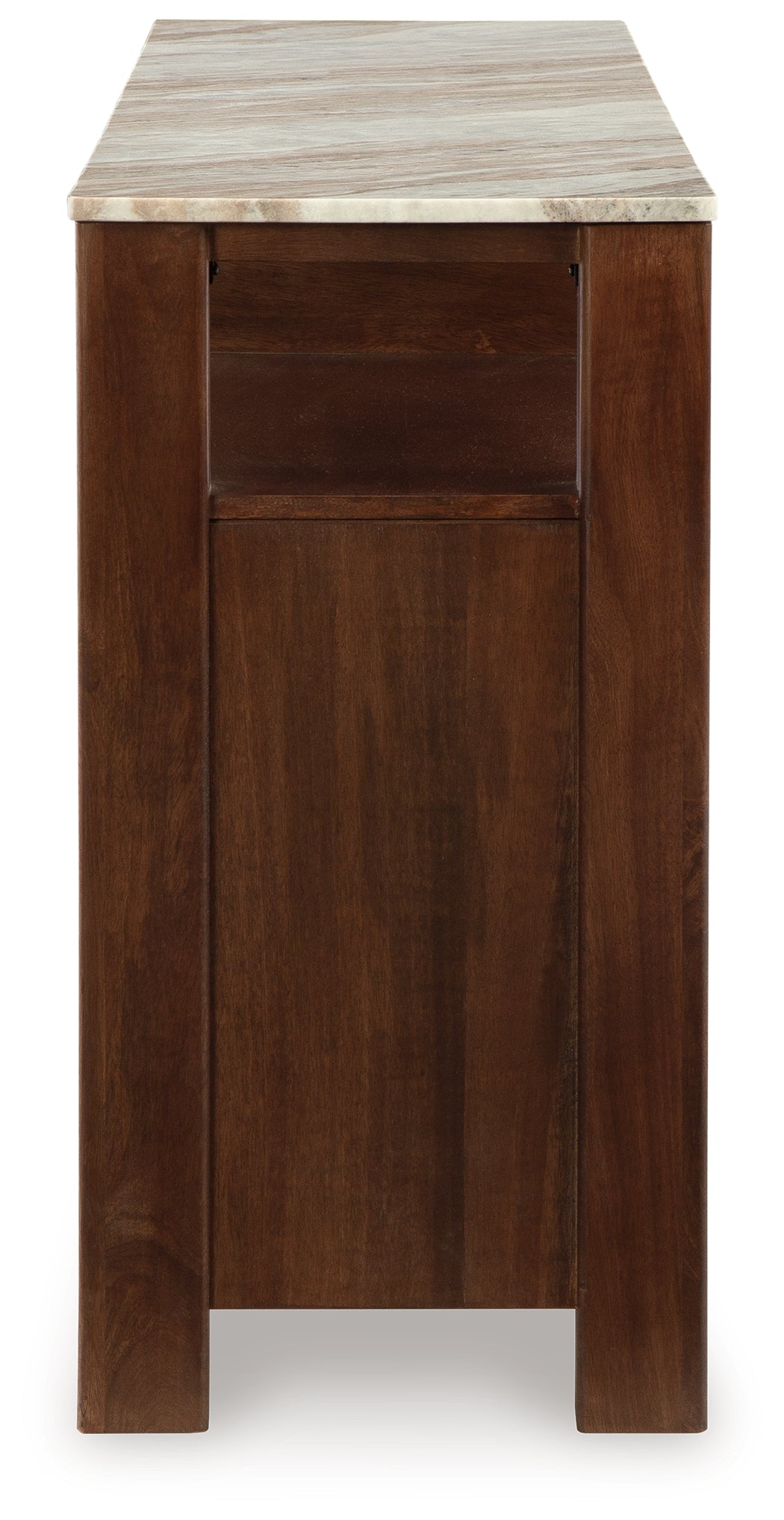 Tobinville Dark Brown Accent Cabinet - A4000673