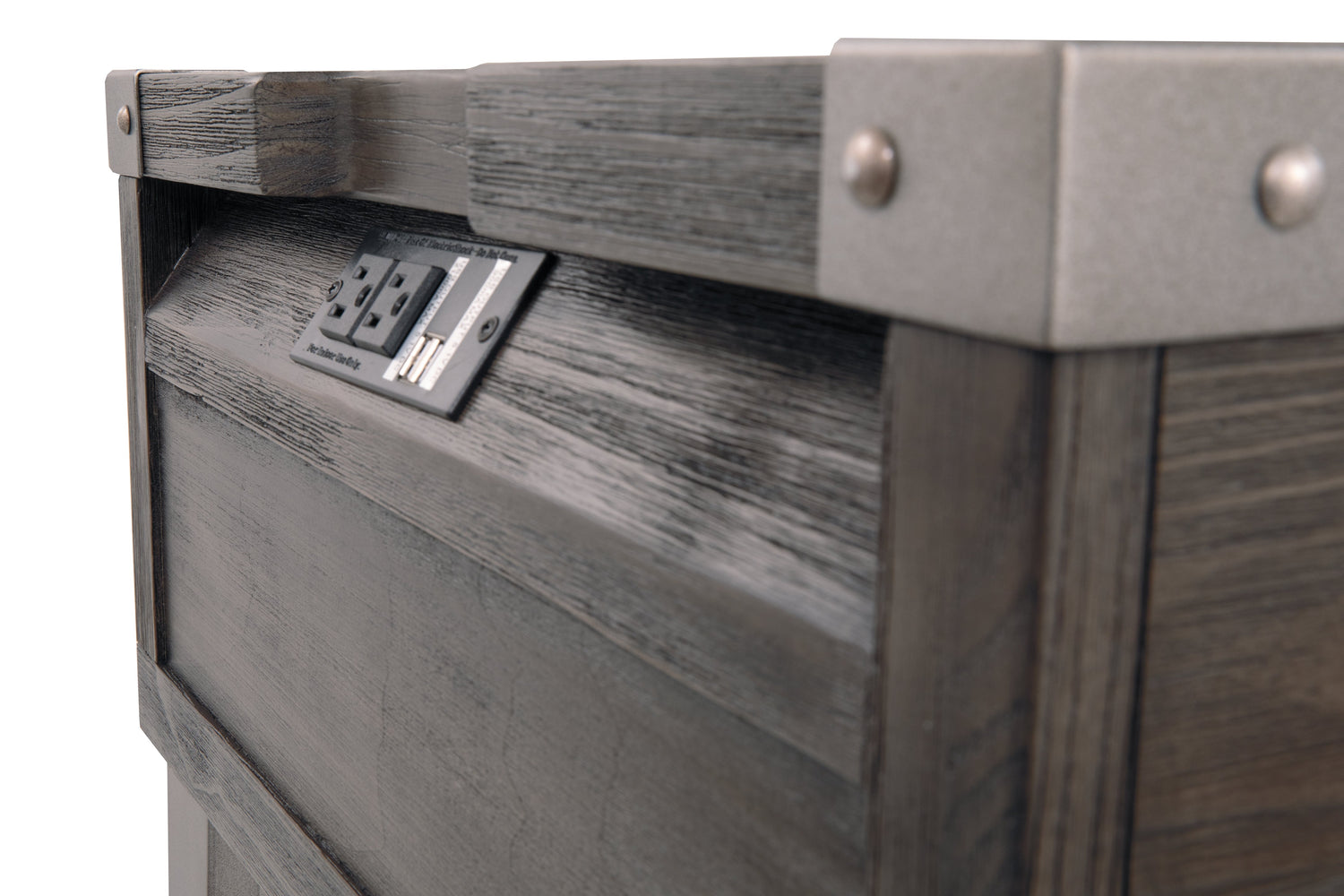 Todoe Coffee Table with 1 End Table in Dark Gray - PKG008763