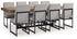 Tomtyn Dining Table and 8 Chairs in Light Brown from Ashley - Luna Furniture