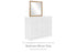 Tomtyn Light Brown Bedroom Mirror - B622-36