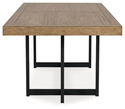 Tomtyn Light Brown Dining Extension Table - D622-35