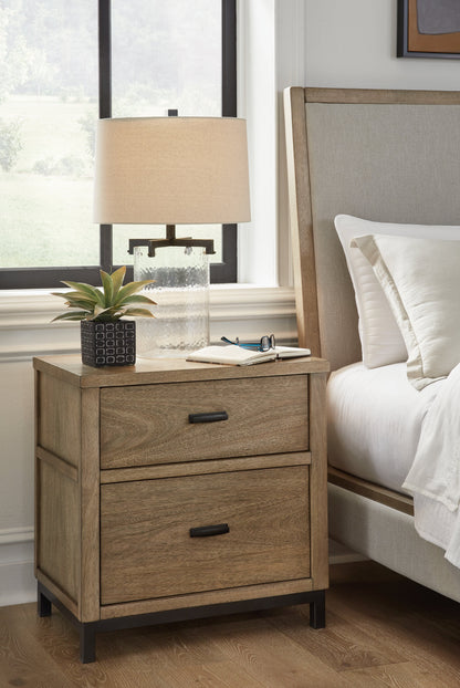 Tomtyn Light Brown Upholstered Bedroom Set from Ashley - Luna Furniture