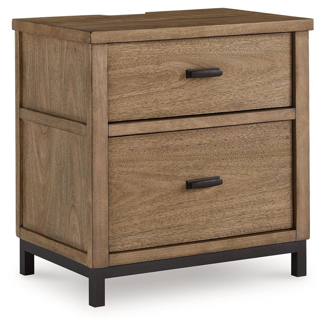 Tomtyn Light Brown Upholstered Bedroom Set from Ashley - Luna Furniture