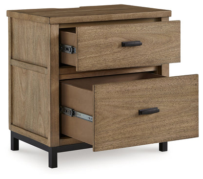 Tomtyn Light Brown Nightstand - B622-92