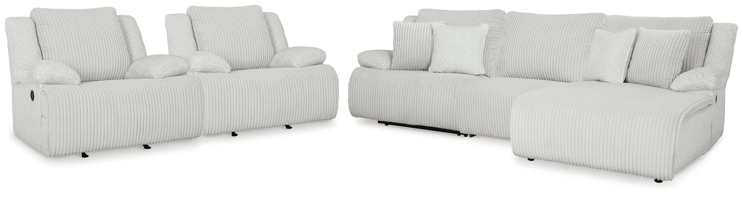 Top Tier 3-Piece Reclining Sectional and 2 Recliners - 92706U1