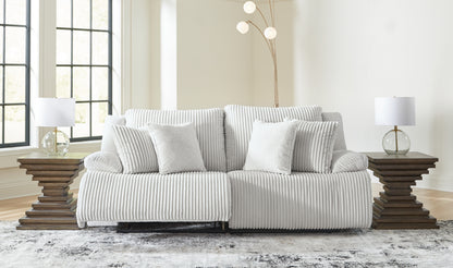 Top Tier Alloy 2-Piece Sectional Loveseat - 92706S9