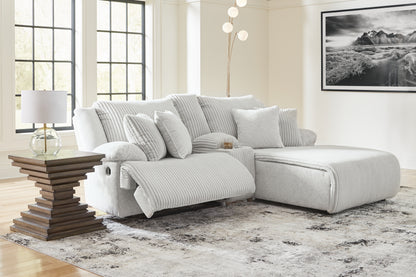 Top Tier Alloy 3-Piece Reclining Sectional Sofa with Chaise - 92706S4