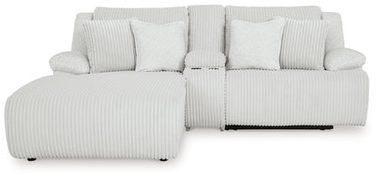 Top Tier Alloy 3-Piece Reclining Sectional Sofa with Chaise - 92706S5