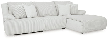 Top Tier Alloy 3-Piece Sectional Sofa Chaise - 92706S6