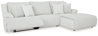 Top Tier Alloy 3-Piece Sectional Sofa Chaise - 92706S6
