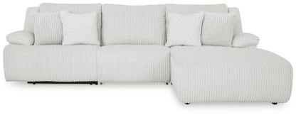 Top Tier Alloy 3-Piece Sectional Sofa Chaise - 92706S6
