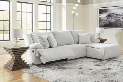 Top Tier Alloy 3-Piece Sectional Sofa Chaise - 92706S6