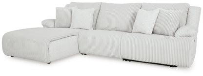 Top Tier Alloy 3-Piece Sectional Sofa Chaise - 92706S7