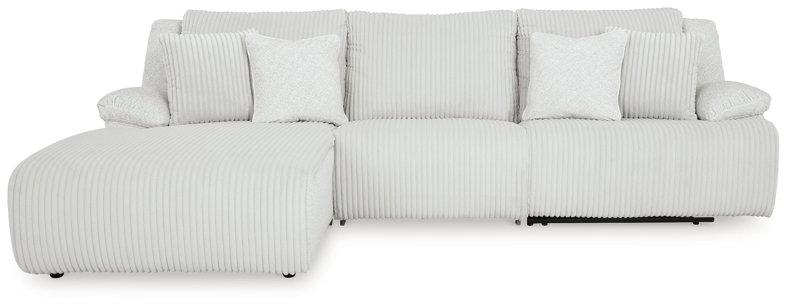 Top Tier Alloy 3-Piece Sectional Sofa Chaise - 92706S7