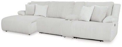 Top Tier Alloy 4-Piece Reclining Sectional with Chaise - 92706S12