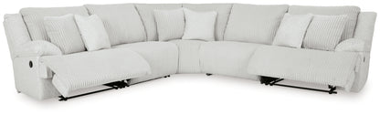 Top Tier Alloy 5-Piece Reclining Sectional - 92706S3