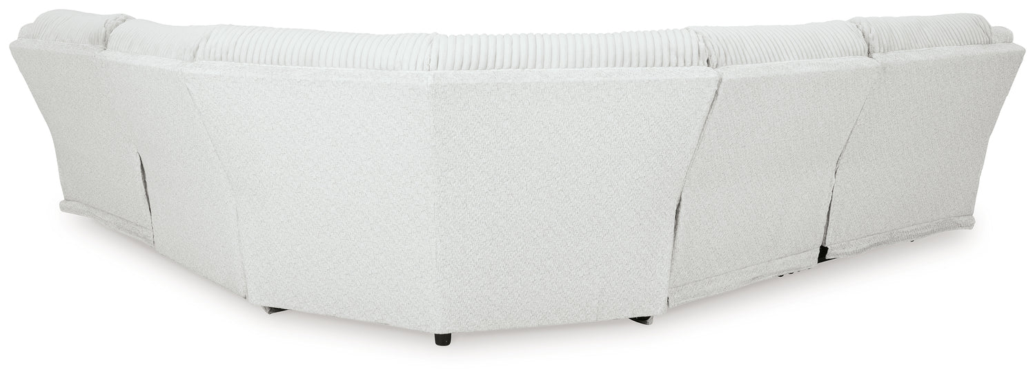 Top Tier Alloy 5-Piece Reclining Sectional - 92706S3