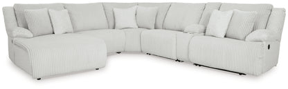 Top Tier Alloy 6-Piece Reclining Sectional with Chaise - 92706S2
