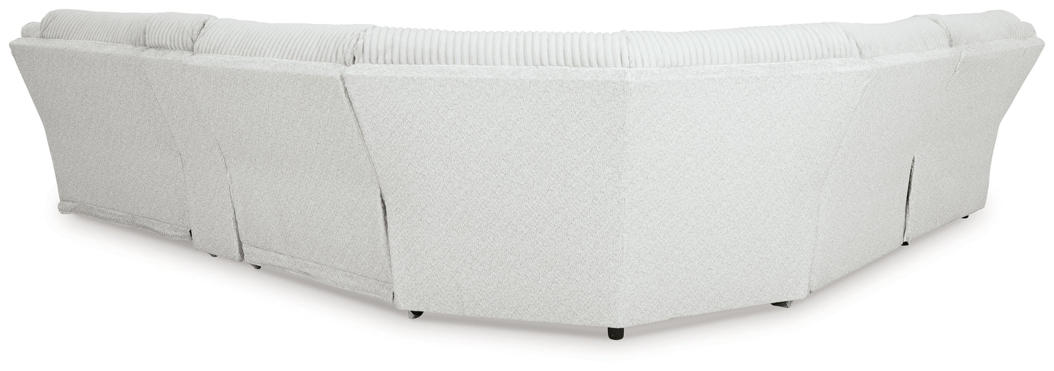 Top Tier Alloy 6-Piece Reclining Sectional with Chaise - 92706S2