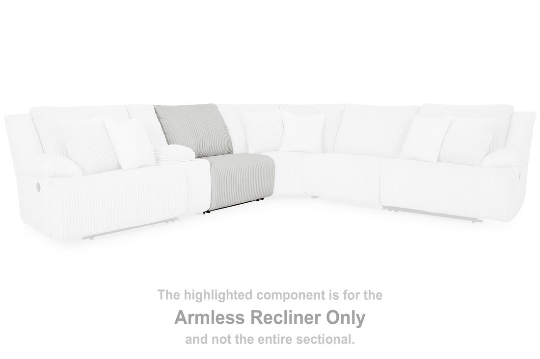 Top Tier Alloy Armless Recliner - 9270619