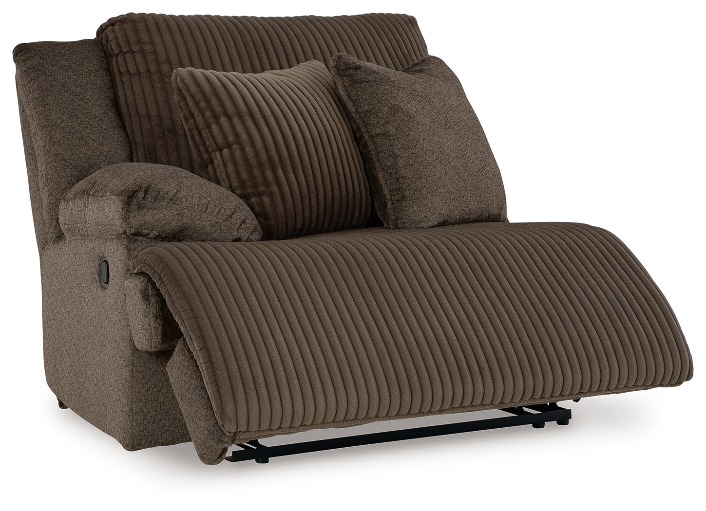 Top Tier Chocolate 3-Piece Sofa Chaise Sectional - 92705S10