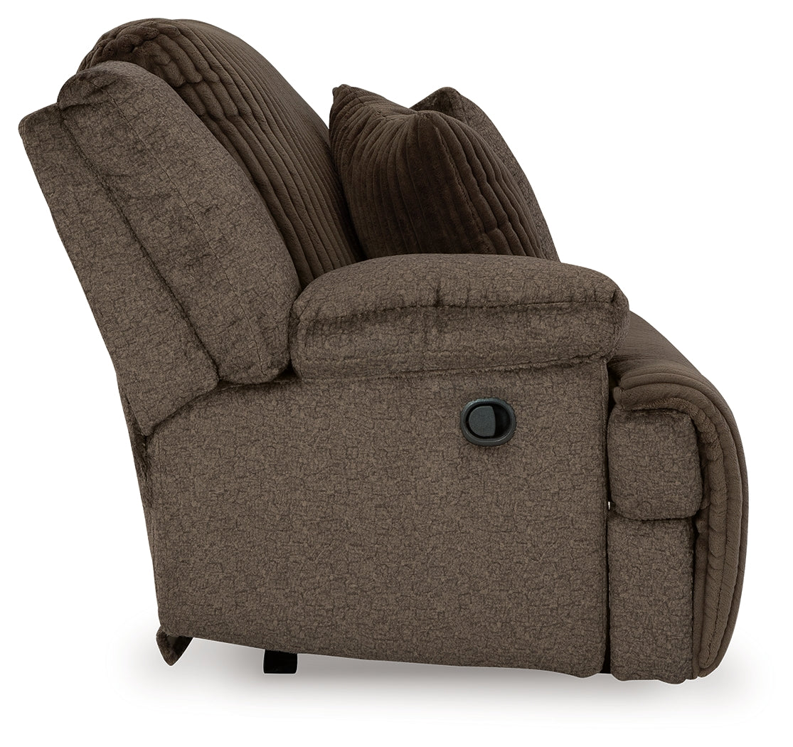 Top Tier Chocolate 3-Piece Sofa Chaise Sectional - 92705S10