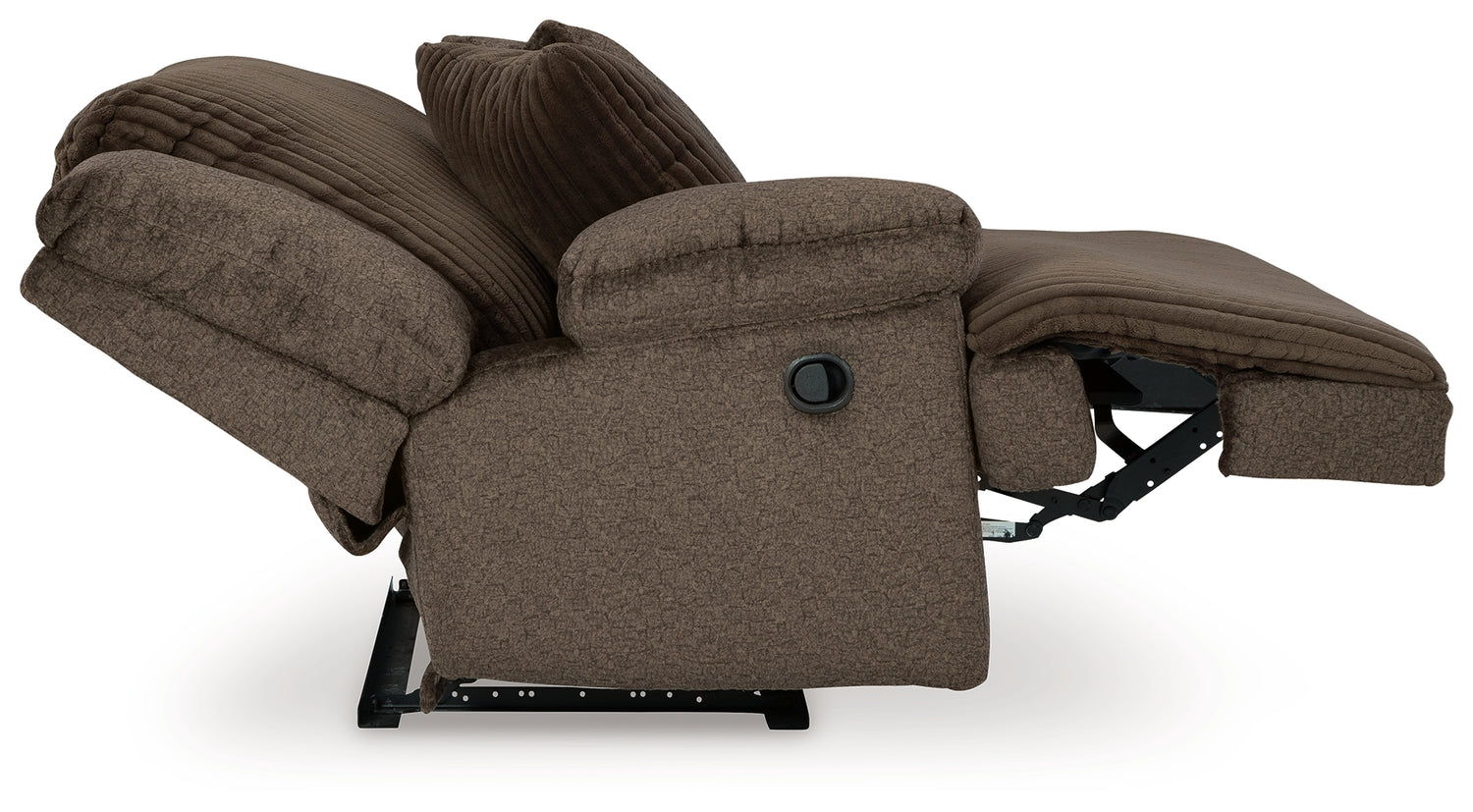 Top Tier Chocolate 3-Piece Sofa Chaise Sectional - 92705S10