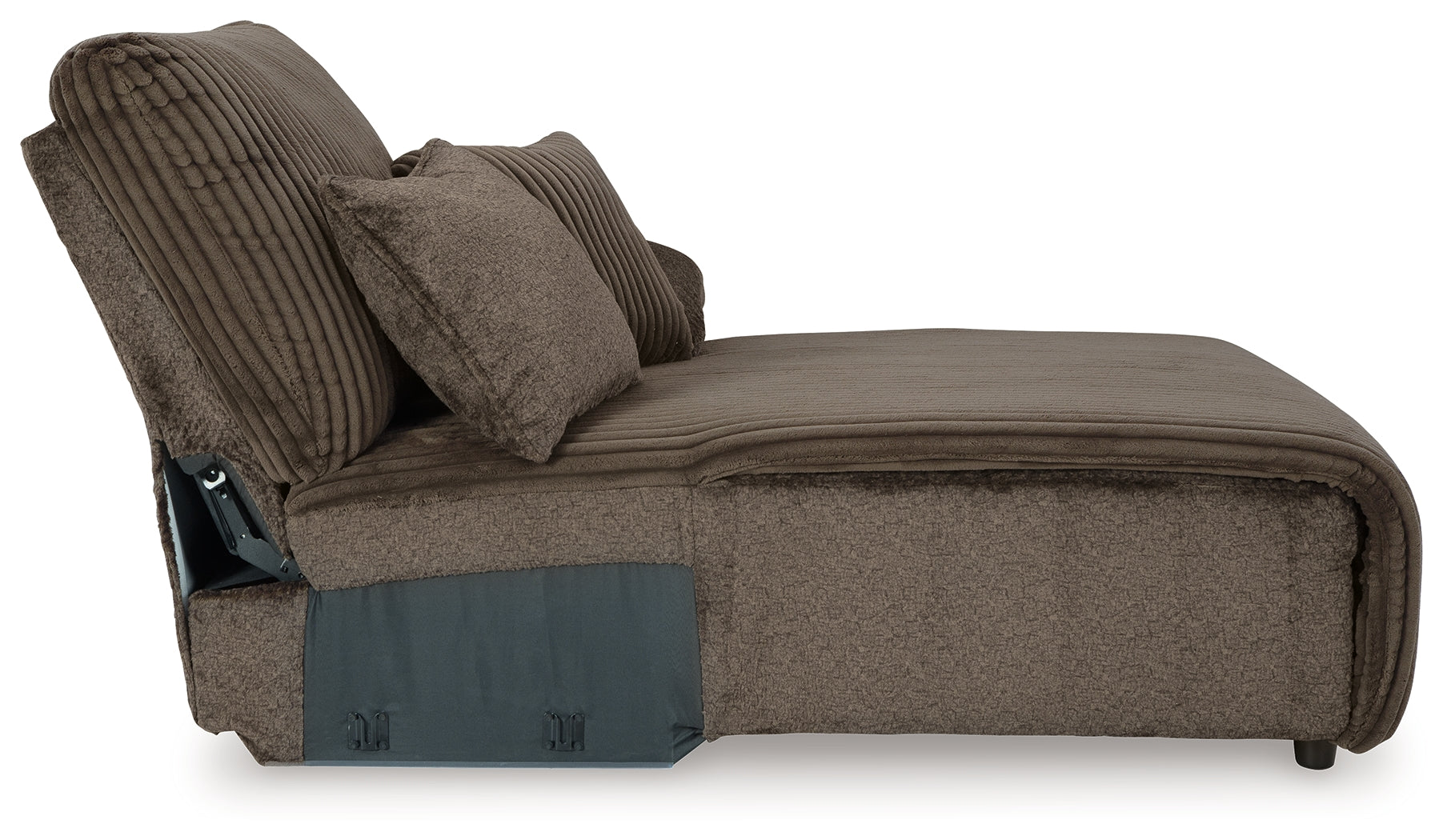 Top Tier Chocolate 3-Piece Sofa Chaise Sectional - 92705S10