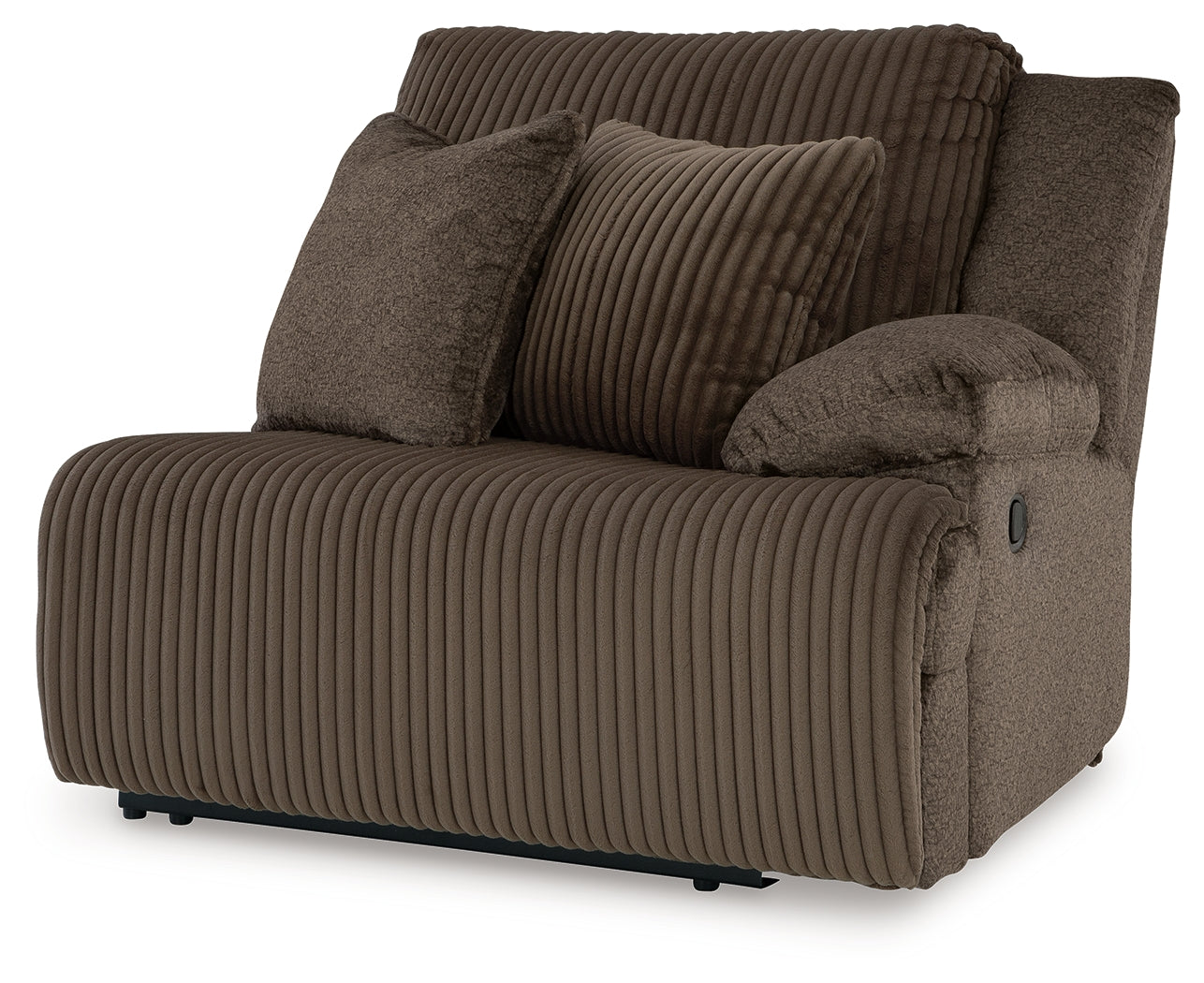 Top Tier Chocolate 3-Piece Sofa Chaise Sectional - 92705S11