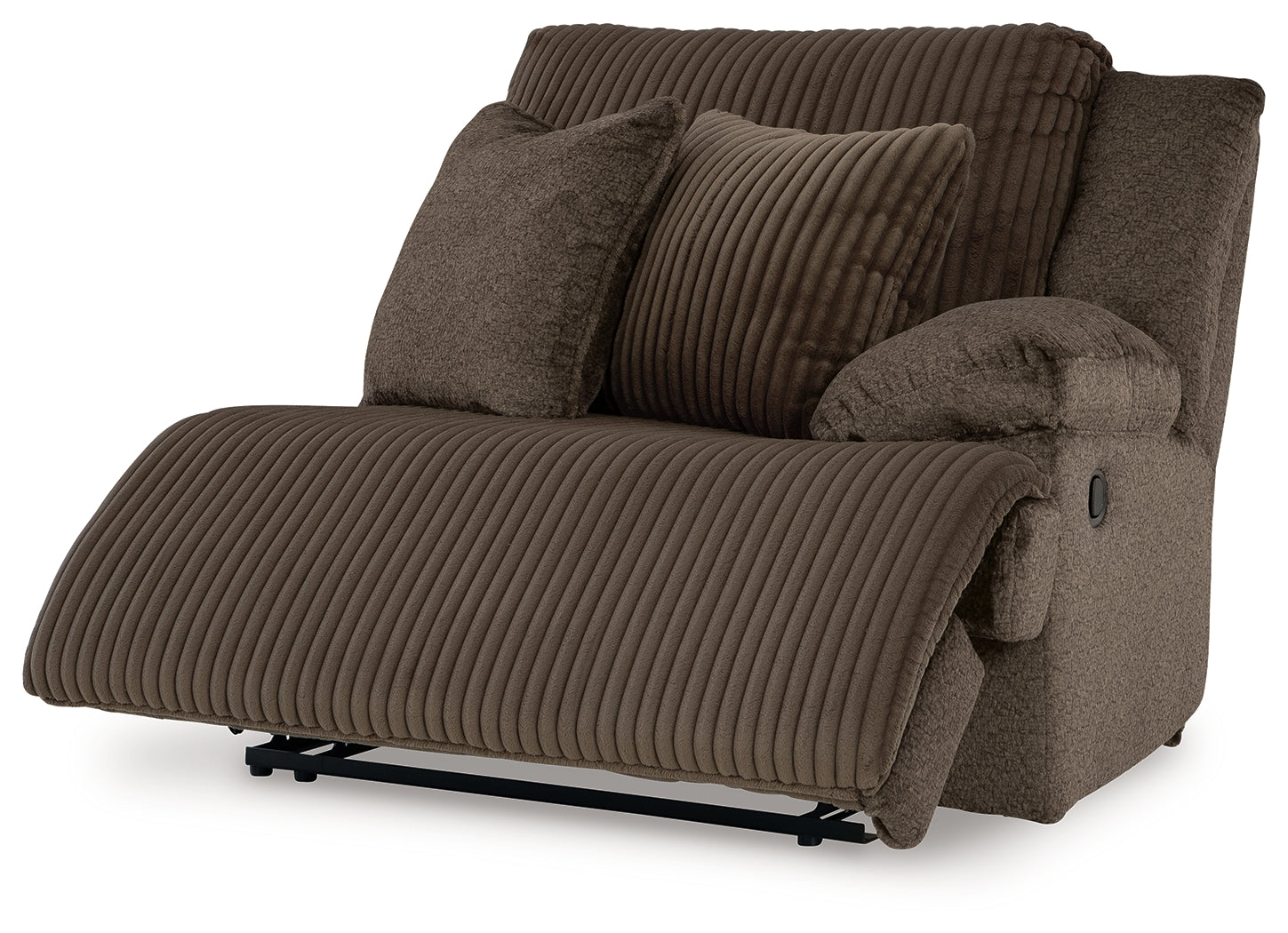 Top Tier Chocolate 3-Piece Sofa Chaise Sectional - 92705S11