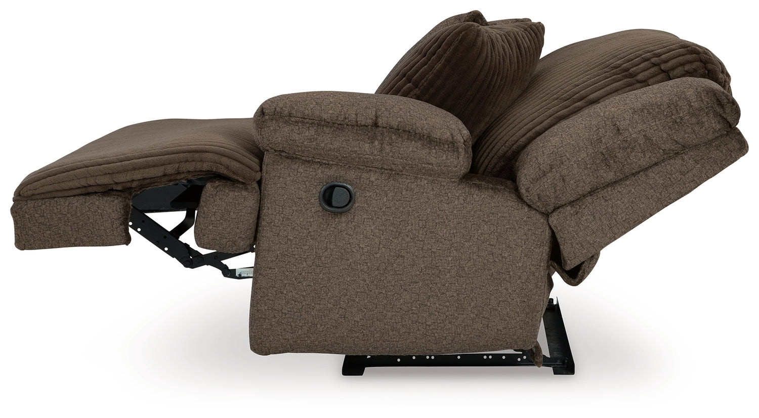 Top Tier Chocolate 3-Piece Sofa Chaise Sectional - 92705S11
