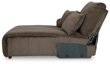 Top Tier Chocolate 3-Piece Sofa Chaise Sectional - 92705S11