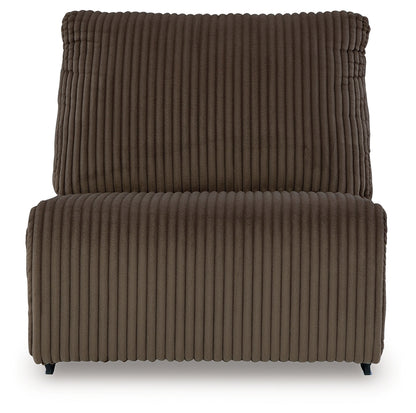 Top Tier Chocolate Armless Chair - 9270546