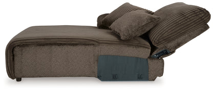 Top Tier Chocolate Left-Arm Facing Press Back Chaise - 9270505