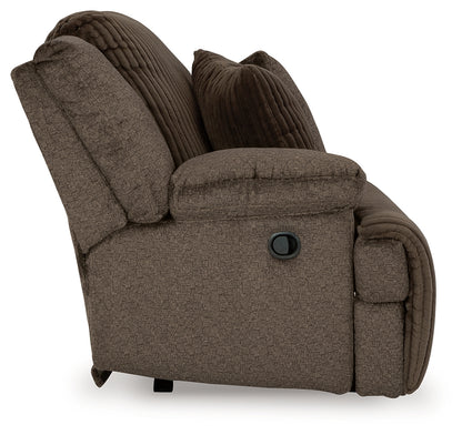 Top Tier Chocolate Left-Arm Facing Recliner - 9270540