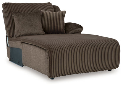 Top Tier Chocolate Right-Arm Facing Press Back Chaise - 9270507