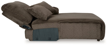 Top Tier Chocolate Right-Arm Facing Press Back Chaise - 9270507