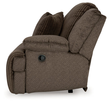 Top Tier Chocolate Right-Arm Facing Recliner - 9270541