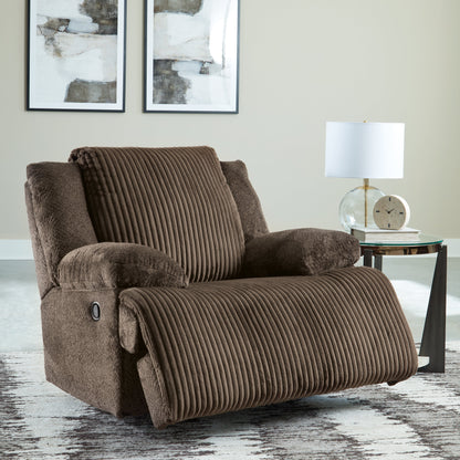 Top Tier Sofa and Recliner in Chocolate from Ashley - Luna Furniture