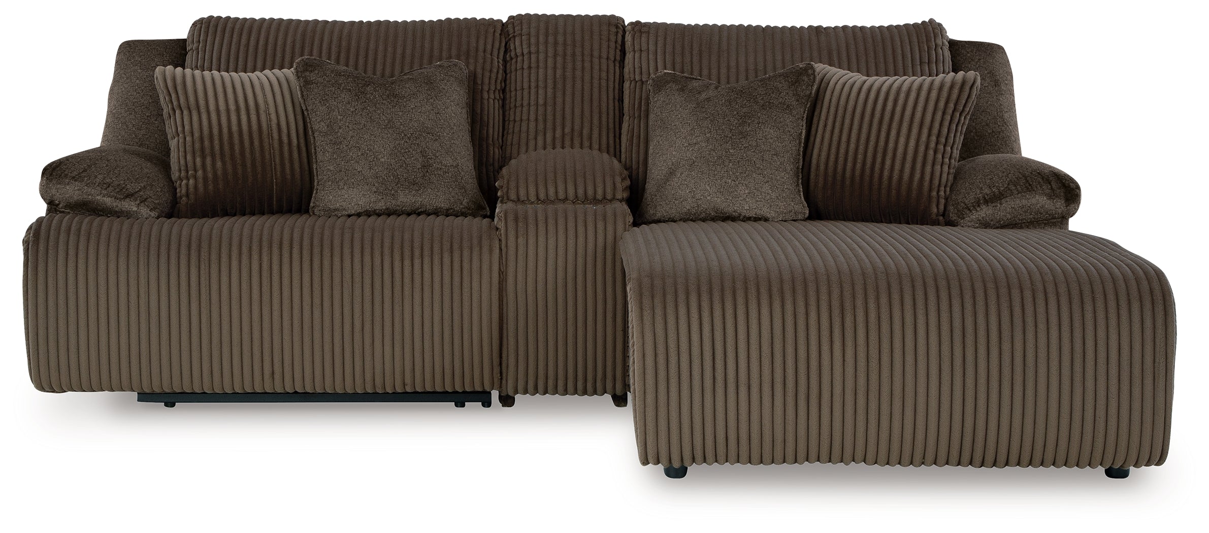 Top Tier Sofa and Recliner in Chocolate from Ashley - Luna Furniture