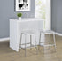 Topanga Engineered Wood Freestanding Home Bar Cabinet White - 182786