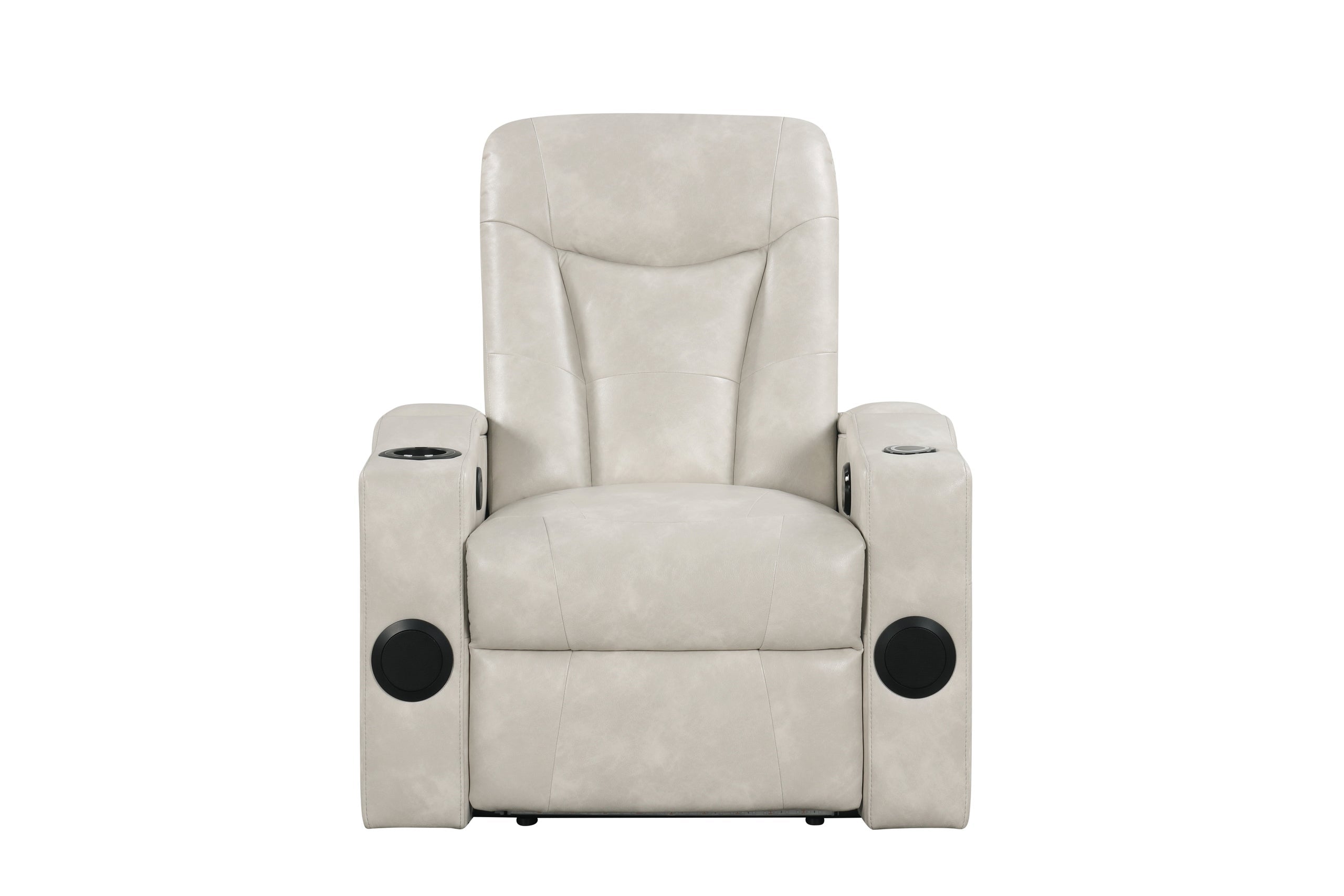 TOPGUN2 Ivory - Power Recliner (Bluetooth Speaker + Led Light) - TOPGUN2 Ivory