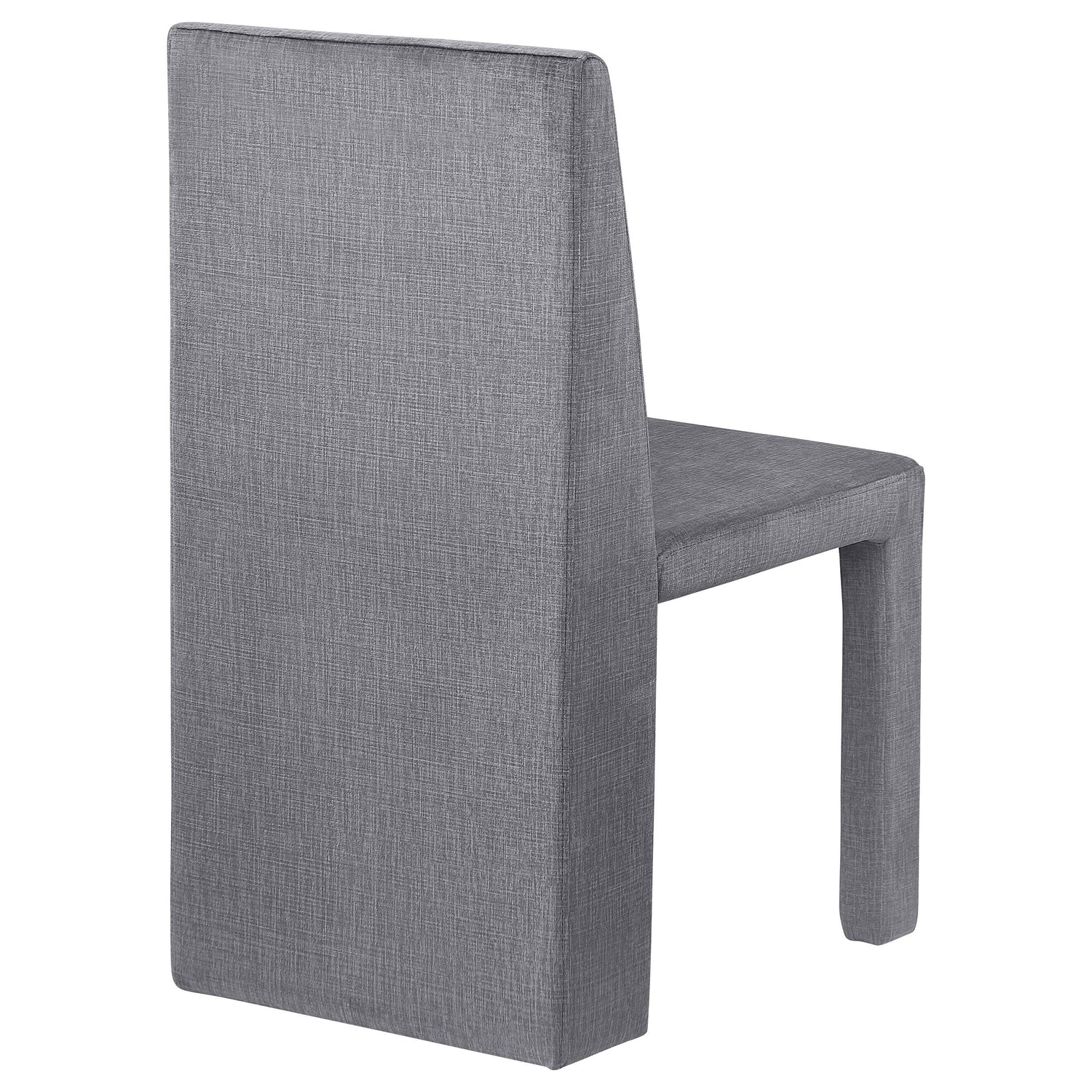 Tordera Velvet Upholstered Side Chair Grey (Set of 2) - 108512