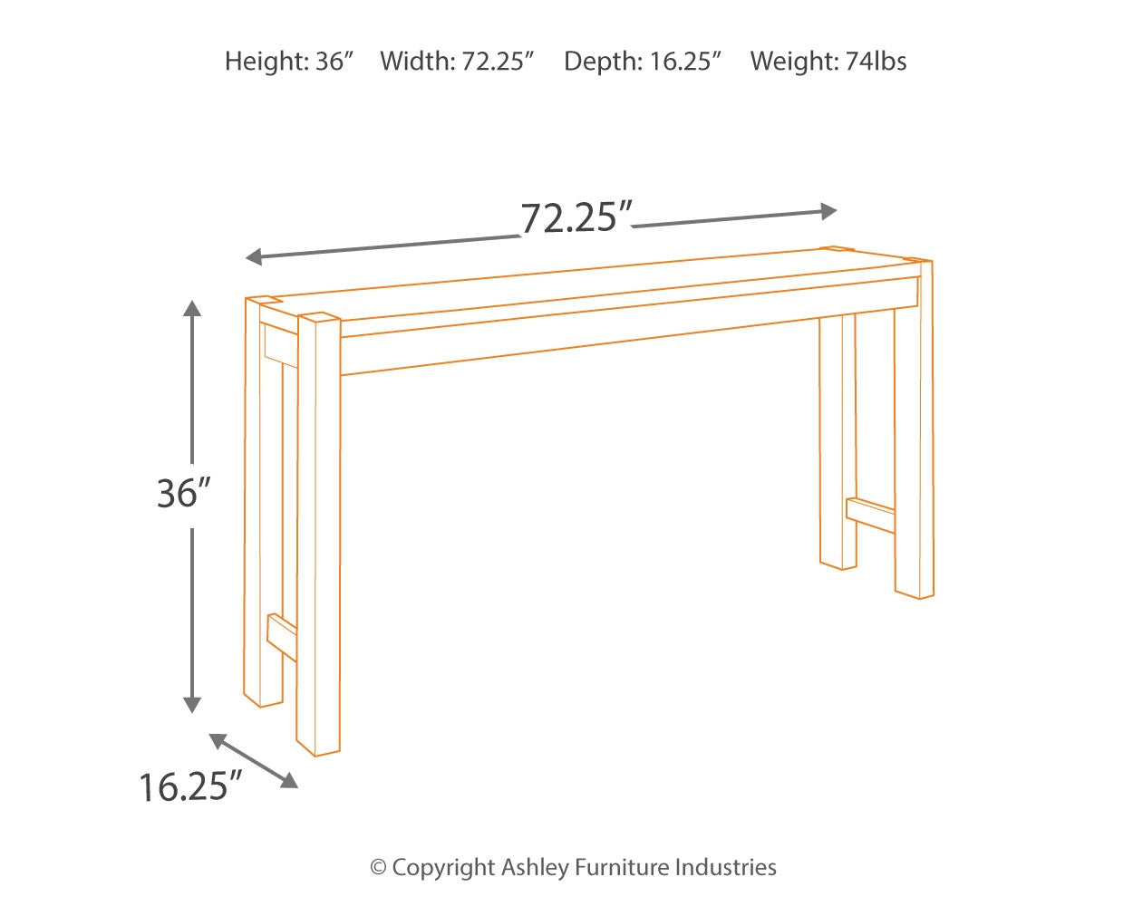 Torjin Counter Height Dining Table and 2 Barstools in Brown/Gray - PKG001986