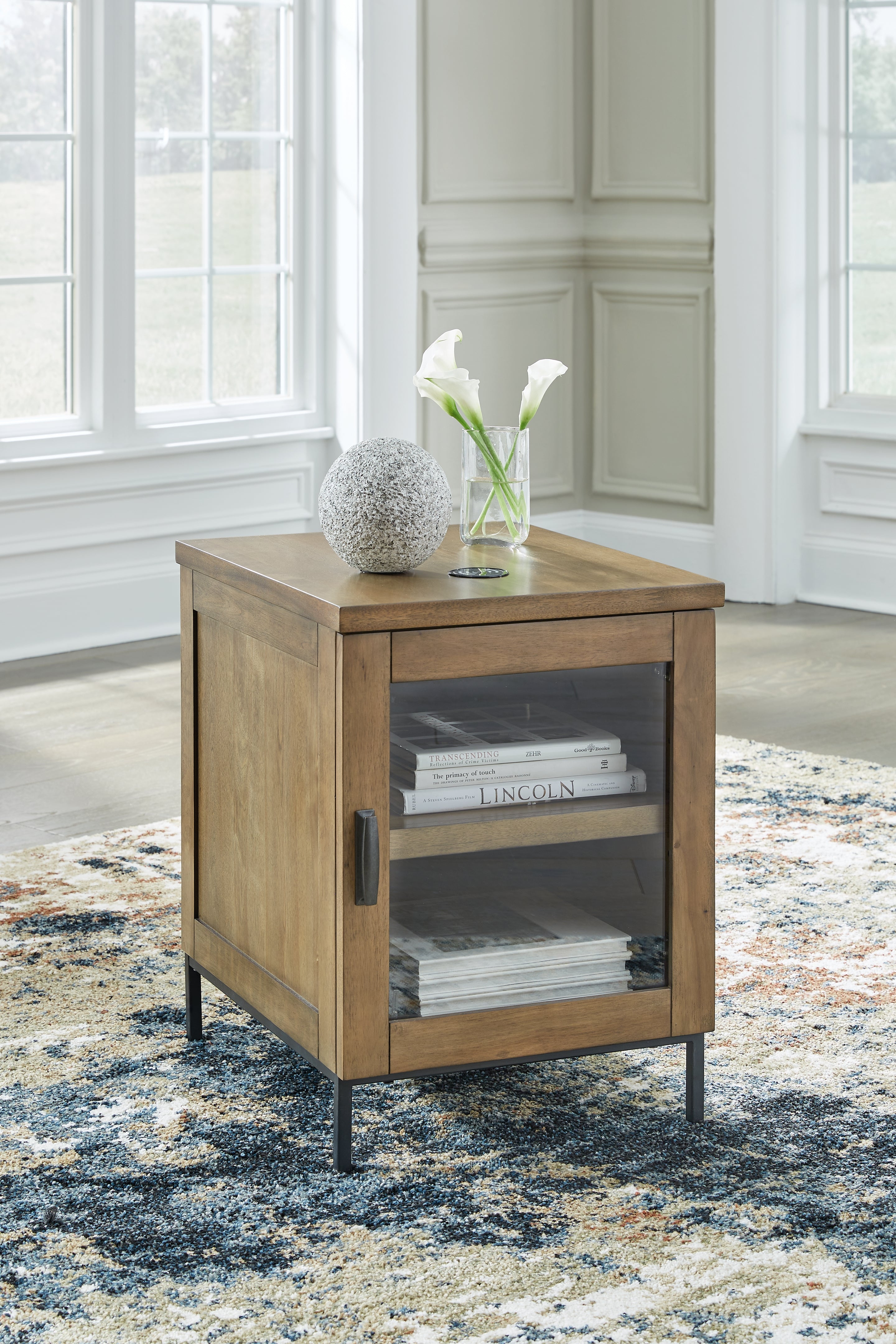 Torlanta Brown Chairside End Table - T686-7