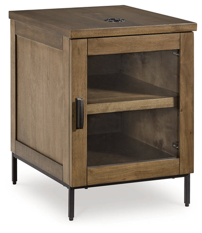 Torlanta Brown Chairside End Table - T686-7