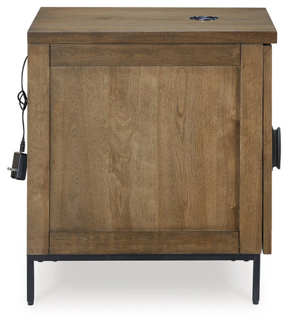 Torlanta Brown Chairside End Table - T686-7