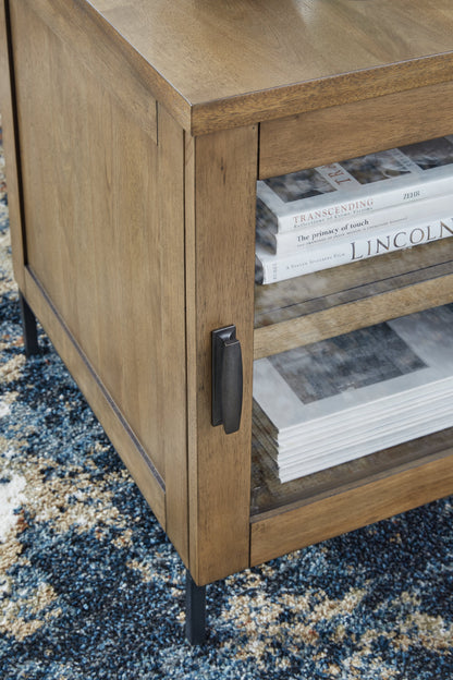 Torlanta Brown Chairside End Table - T686-7